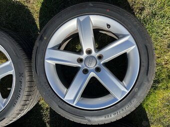 Alu kola Audi R17 7.5J ET28 pneu 235/45 - 4