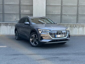 Audi E-Tron 55 Quattro Pro Line Plus, Matrix LED, kůže, DPH - 4