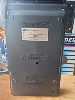 Kazeťák  electronic cr5205 - 4