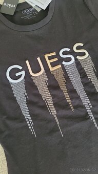 NOVÉ Černé třičko Guess VEL s - 4