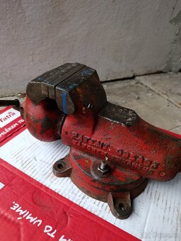 Sběratelský svěrák York 100 mm -Signovaný Patent - 4
