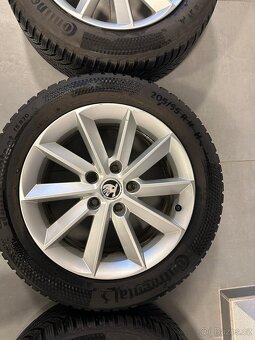 sada zimních Alu Škoda 5x112 7Jx16H ET45 - 4