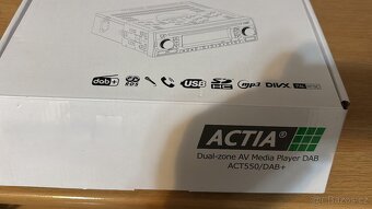 ACTIA ACT550/DAB+ 24V Dual Zone media player NOVÉ - 4