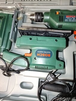 Vrtačka + přimočará pila + vibrační bruska - 4