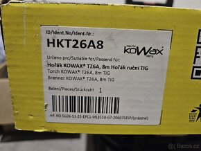 TIG hořák kowax T26A 8m - 4