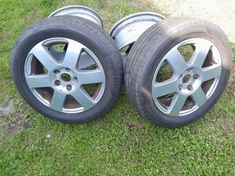 4ks alu kol 16", rozteč 5x112 mm, středová díra 57.1 mm ET5 - 4