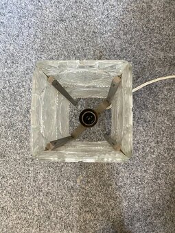lampa retro lampička stolní lampa kamenický šenov - 4