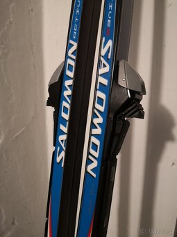Běžky Salomon 188 cm s hůlkami Leki a vázáním - 4