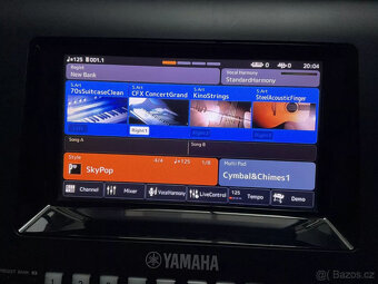 YAMAHA Genos lehce používané, doprava zdarma v originálním b - 4