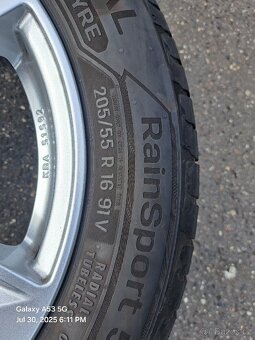 Toyota alu a pneumatiky 205/55 R16 - 4