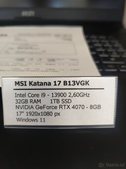 MSI KATANA 17 B13VGK - 4
