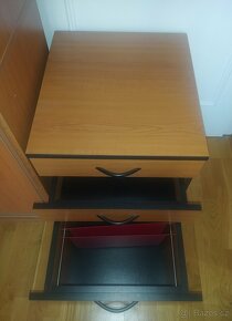 Skříňka, bar, šuplíky pod stůl s kolečky - 4