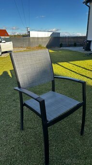 Zahradní stůl (200x100 cm) + židle JUTLANDIA - 4