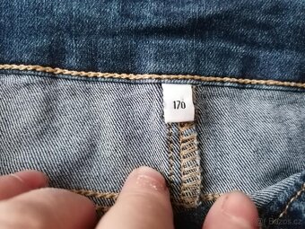 Dívčí riflové kraťasy here+there, vel. 170 - 4