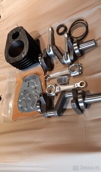 Kompresor orlík PKS 51,klika,ojnice,valec,vent. deska,šály - 4