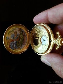 Kapesní hodinky Reuge s válcovou hudební skříňkou - 4