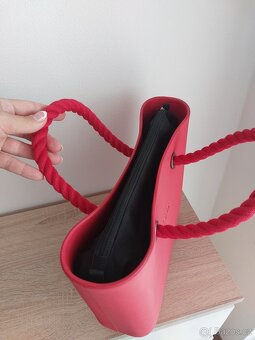 Obag mini red  black - 4