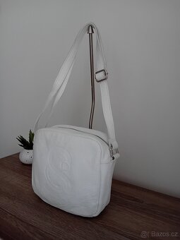 QVC dámská kabelka kožená nová - 4