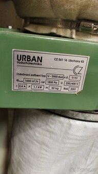 Odsávač pilin značky Urban. - 4
