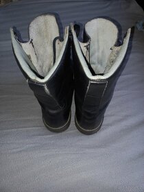 Kožené kotníkové pracovní - army boty vel.43 - 4