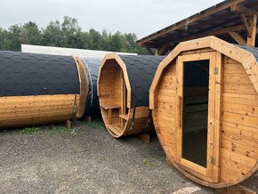DOVOZ GRATIS - Sudová sauna, sauna, venkovní sauna, fínska - 4