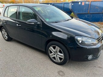 Volkswagen Golf 6 1.4 MPI 69tkm Černá metal - 4