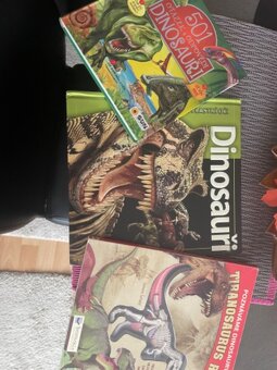Dino auto na převoz dinosaurů + knihy - 4