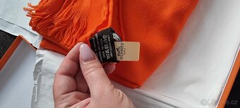 Štola Hermes New Libris Orange Vif - 4