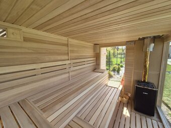 Exteriérová sauna - 4