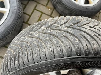 4x alu disky 4x100 R17, zimní pneu 80% - 4