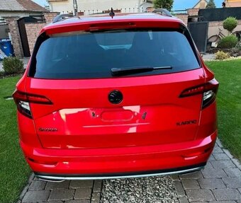 Čierne / karbónové znaky - logo na ŠKODA - 4