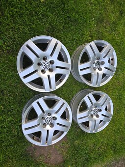 alu kola BBS R15 5x100 VW Golf Bora Škoda Octavia atd - 4