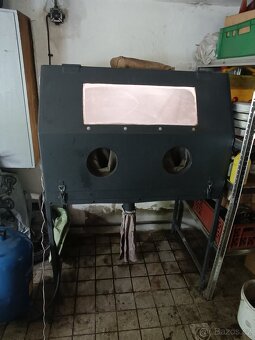 Piskovacka, tryskací box 116cm 77cm 80cm - 4