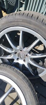 5x100 Letní komplet R17- ALU STILAUTO SR500 (Octavia 1 RS) - 4