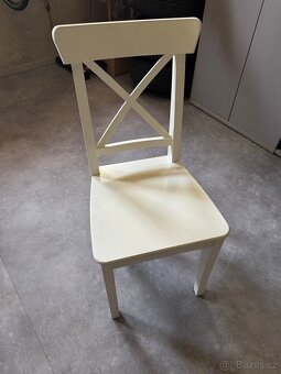 Jídelní židle INGOLF ikea bílá 4ks - 4