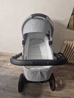 KINDERKRAFT Kočárek kombinovaný Everyday 2v1 Light Grey - 4