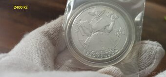 500 Kčs pamětní stříbrné mince - 4