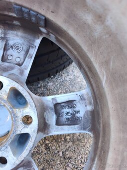 ALU kola 5x112,R16. Pěkný stav - 4