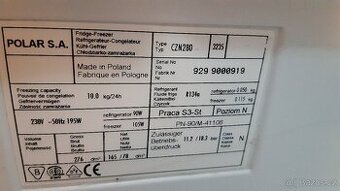 Lednice s mrazákem Polar CZN 280 - 4