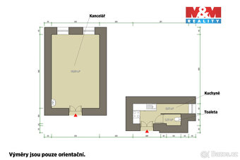 Pronájem kancelářského prostoru v Kralovicích. - 4
