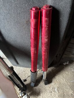 Kayo 140 – motor s vadnou převodovkou + rám a náhradní díly - 4