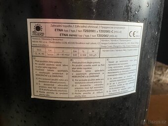 Plynový ohrivac - 4