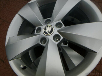 Alu sada kola - originál Škoda 5x112 6,5Jx17 ET38 565601025 - 4