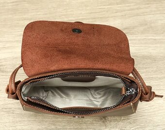 Nova crossbody kabelka z hovězí kůže - 4