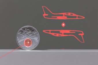 Stříbrná mince ČNB 500,- cvičný letoun AERO L-39 Albatros BK - 4