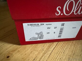 Sandále na podpatku - 4