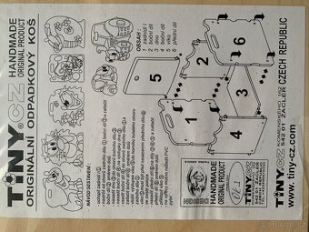 Nový dřevěný koš / box na hračky - 4