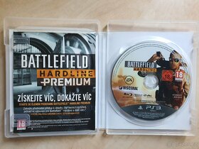PS3 hry - Battlefield Hardline, Uncharted 3 - 4
