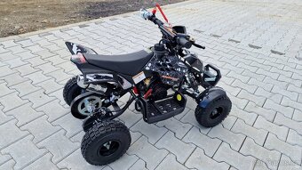 Dětská dvoutaktní čtyřkolka ATV Repti Nitro 49ccm zelená - 4