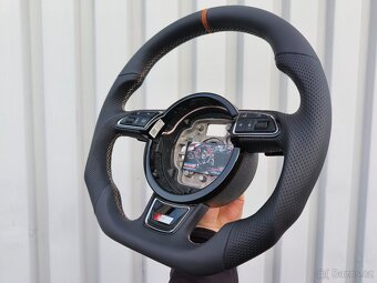 Nový kožený volant Audi PERFORMANCE, exkluzivní tvar - 4